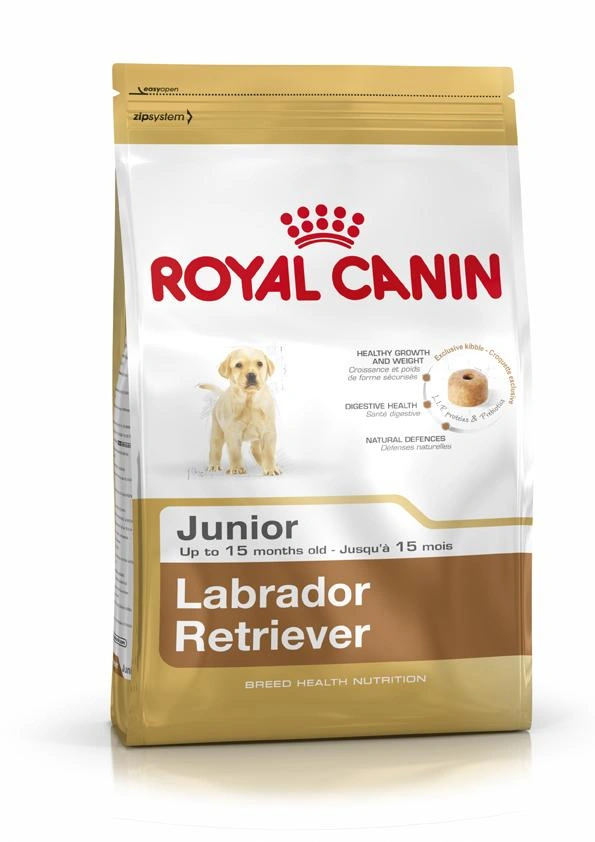 Royal Canin Labrador Retriever Junior Kukuřice, Drůbež, Rýže 12 kg