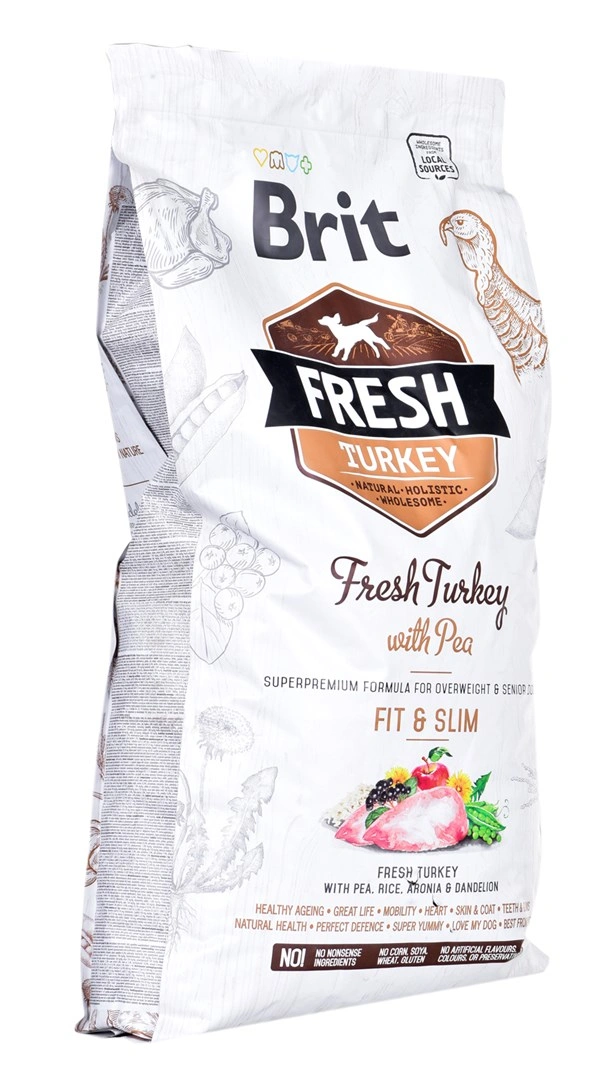 Brit Fresh Turkey & Pea Fit & Slim - 12kg