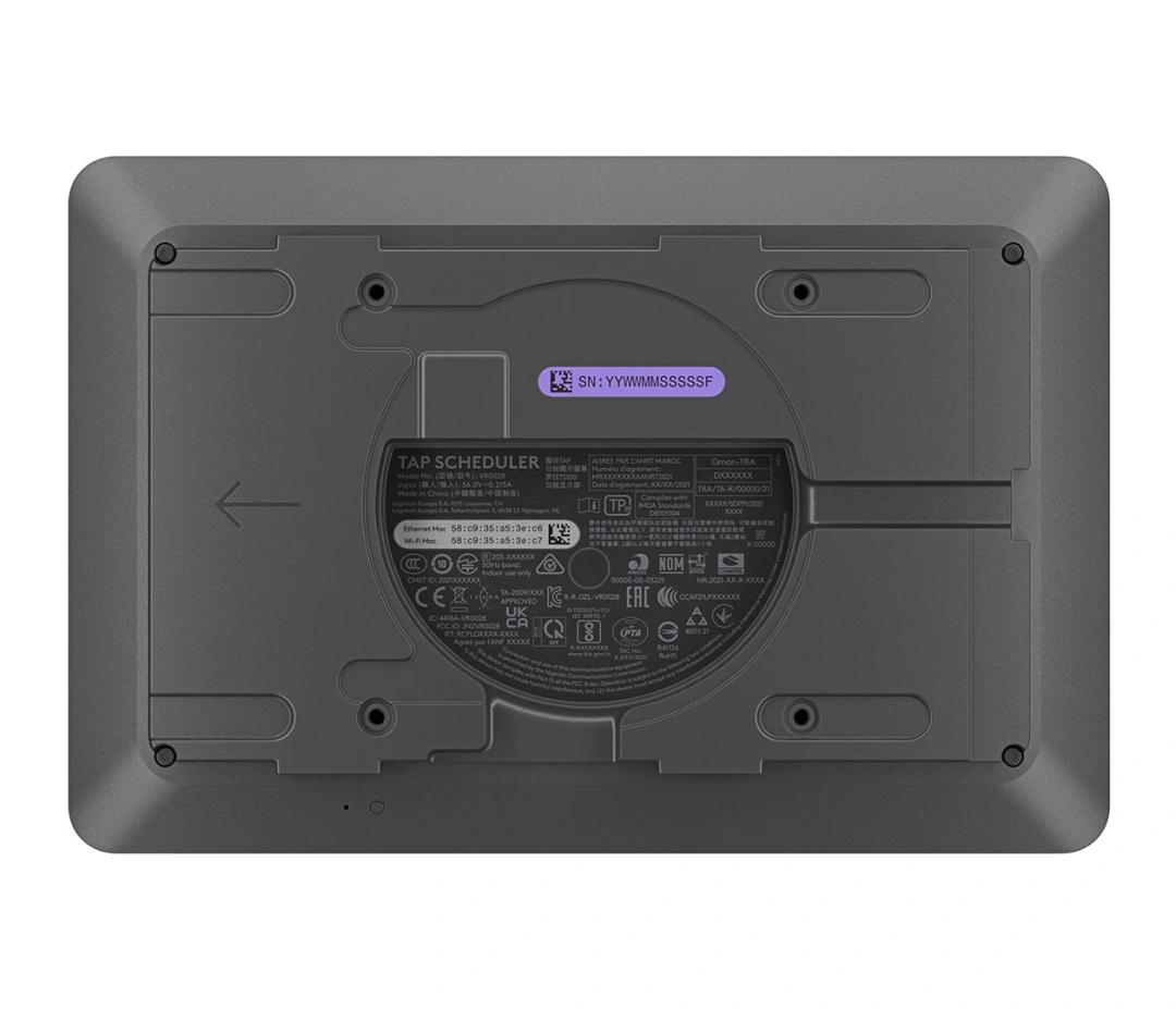 Logitech Tab Scheduler (952-000091), grafitová