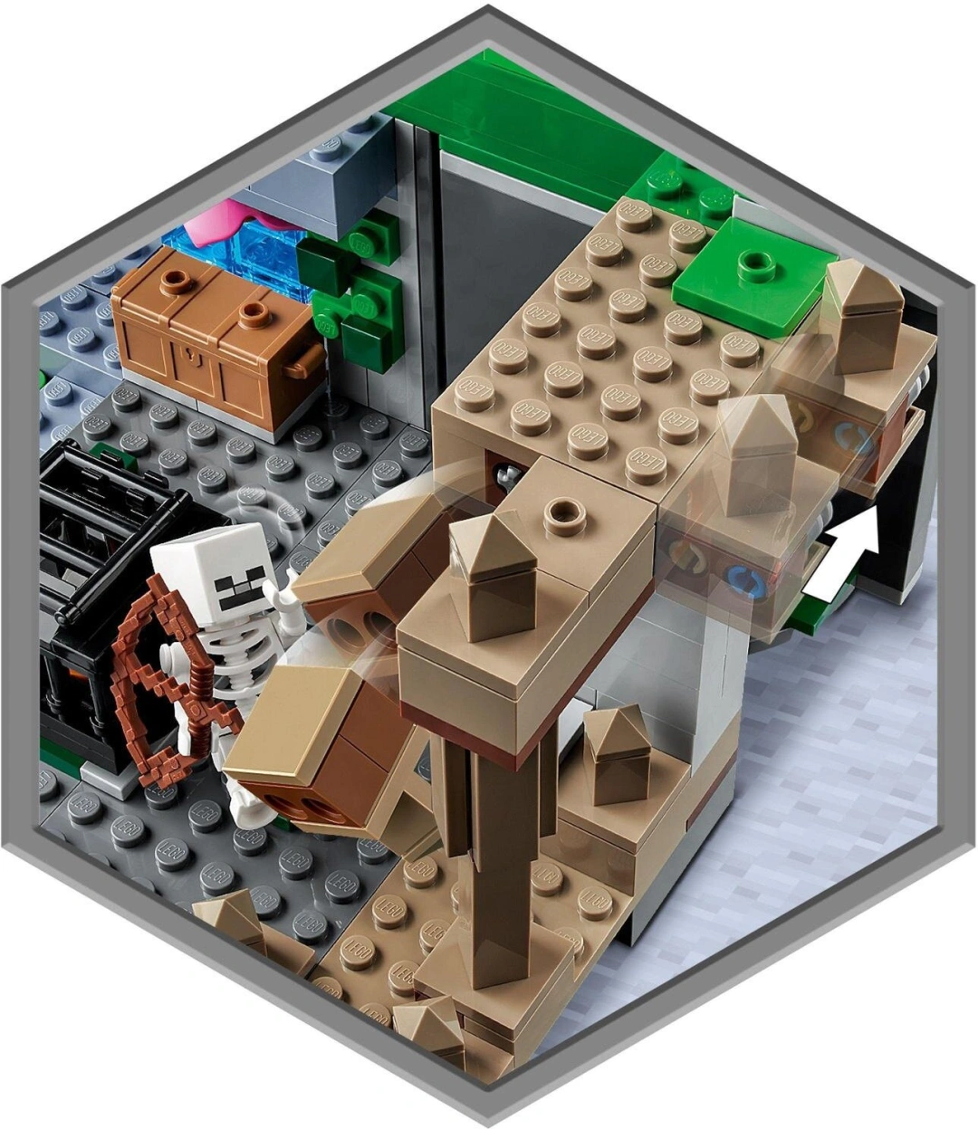 LEGO® Minecraft® 21189 Jeskyně kostlivců