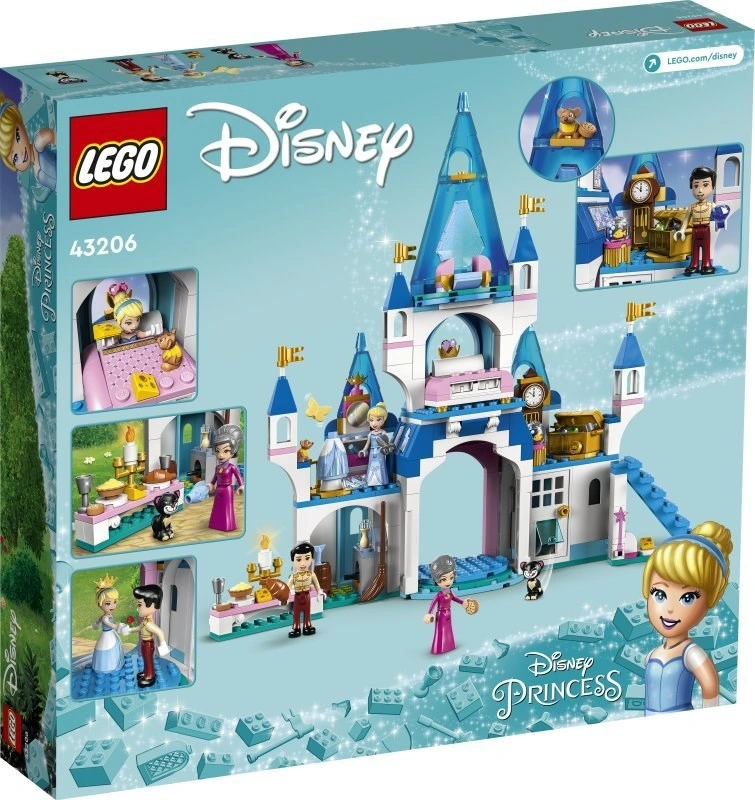 LEGO® Disney Princess 43206 Zámek Popelky a krásného prince