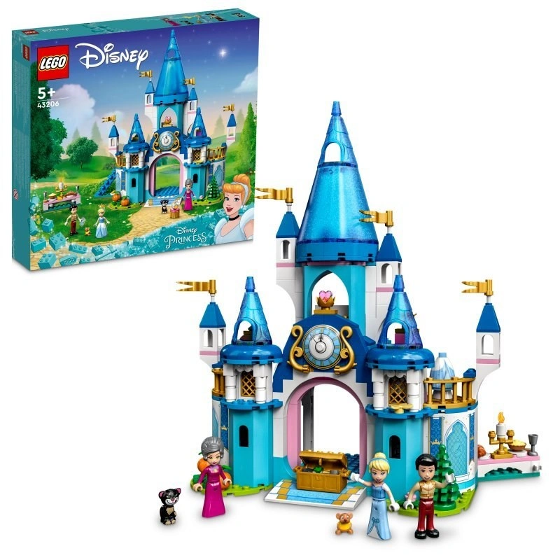 LEGO® Disney Princess 43206 Zámek Popelky a krásného prince