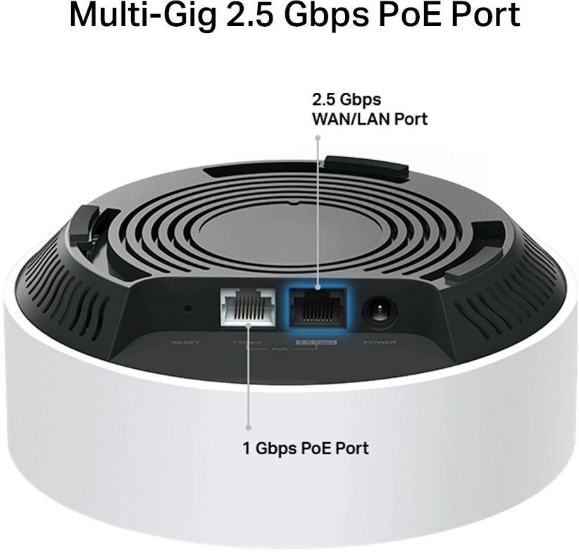 TP-LINK Deco X50-PoE(3-pack) z PoE