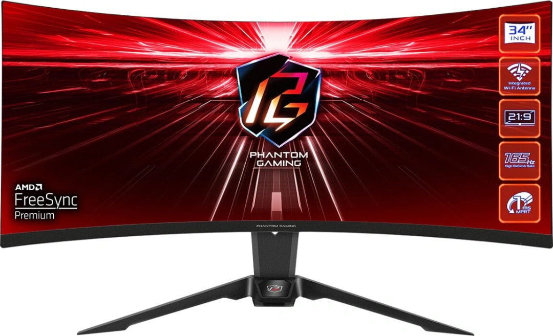 ASRock PG34WQ15R2B - LED monitor 34"