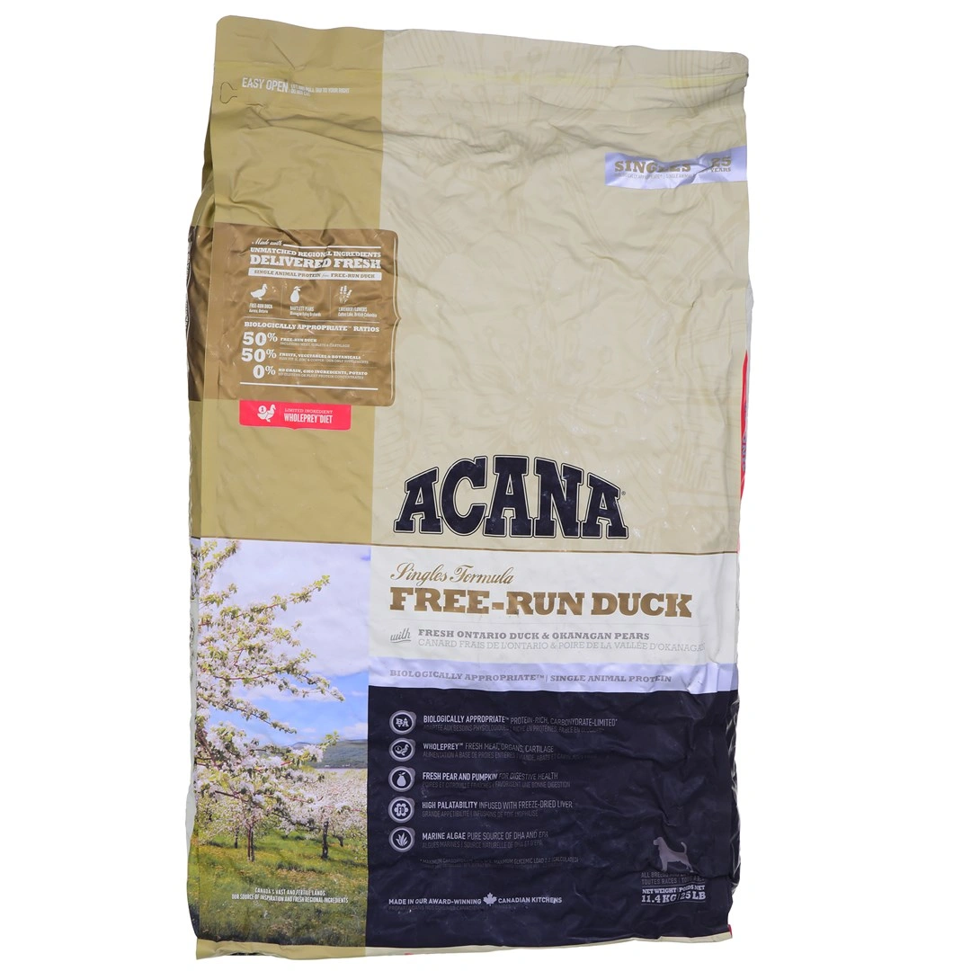 Acana SINGLES Free-Run Duck - 11,4kg