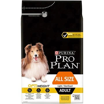 Purina All Sizes Adult Light/Sterilised with OPTIWEIGHT 14 kg 