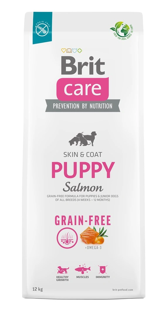 Brit Care Dog Grain-Free Puppy Salmon 12 kg