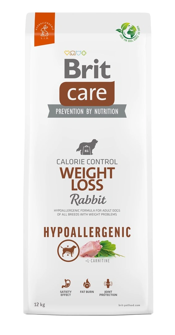 Brit Care Hypoallergenic Adult Weight Loss Rabbit 12 kg