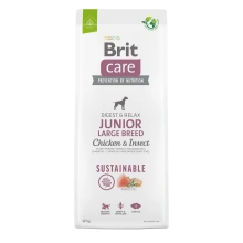 Brit Care Dog Sustainable Junior Large Breed Chicken & Insect 12 kg