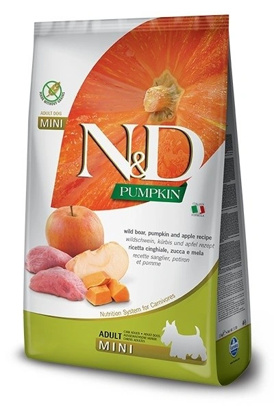 Farmina N&D Pumpkin DOG Adult Mini Boar & Apple 7kg