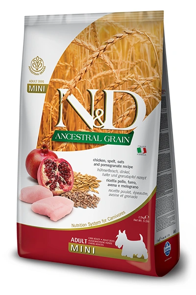 Farmina Pet Food CHICKEN & POMEGRANATE adult mini 2,5 kg 