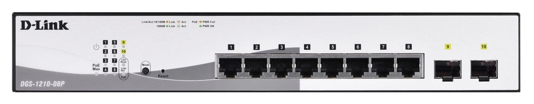 D-Link DGS-1210-08P