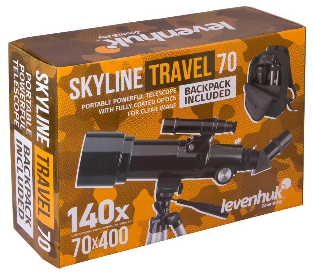 Levenhuk Skyline Travel 70 black