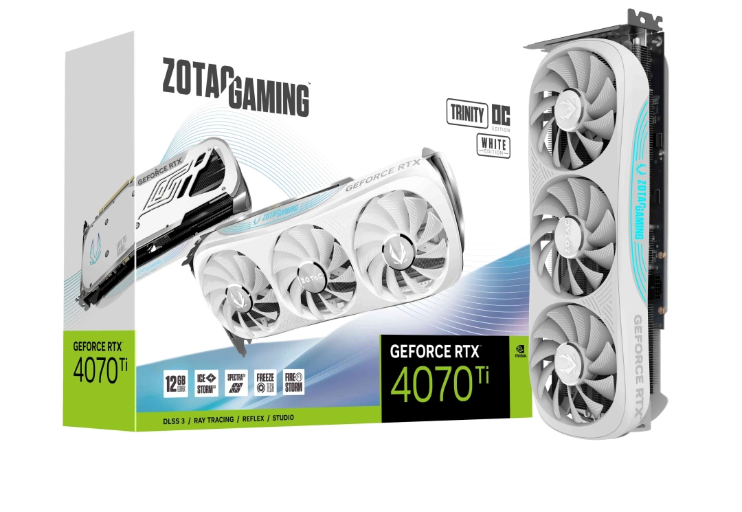 Zotac GeForce RTX 4070 Ti Trinity OC White Edition