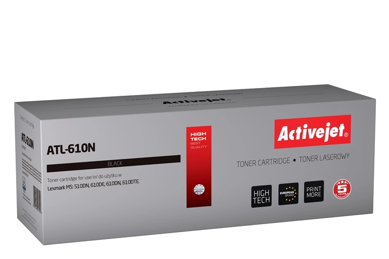 ActivejetATL-502NX (náhradní kazeta Lexmark 502X/50F2X00; Supreme; 10000 stran; černá)