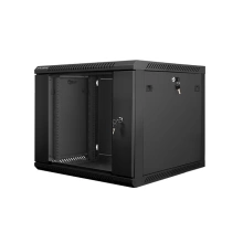 Lanberg WF01-6609-10B, rack, 9U/600x600, black