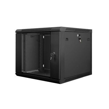 Lanberg WF01-6609-10B, rack, 9U/600x600, black