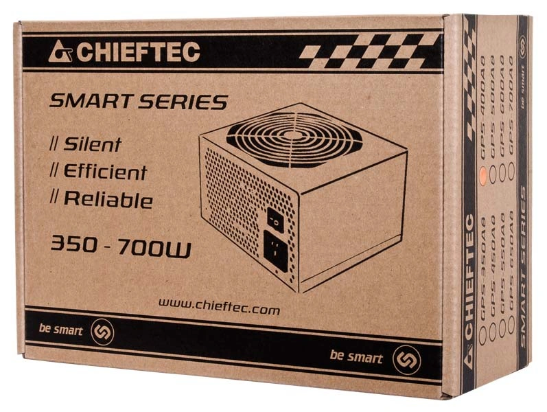 Chieftec GPS-400A8 napájecí zdroj 400 W 20+4 pin ATX