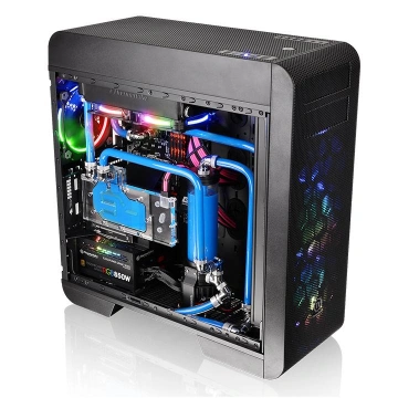 Thermaltake Core V71 TG CA-1B6-00F1WN-04 (ATX, Extended ATX, Micro ATX, Mini ITX; black)