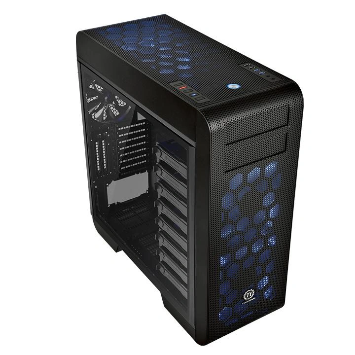 Thermaltake Core V71 TG CA-1B6-00F1WN-04 (ATX, Extended ATX, Micro ATX, Mini ITX; černá)