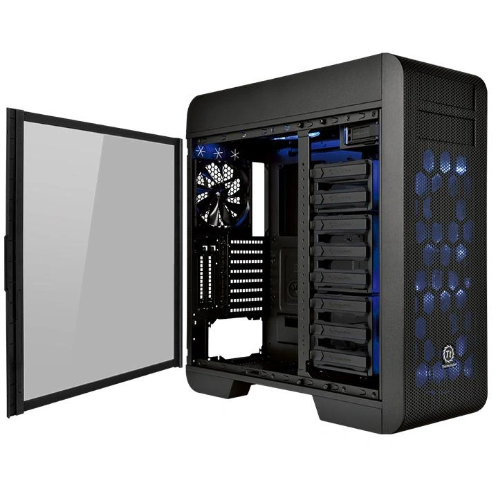 Thermaltake Core V71 TG CA-1B6-00F1WN-04 (ATX, Extended ATX, Micro ATX, Mini ITX; černá)