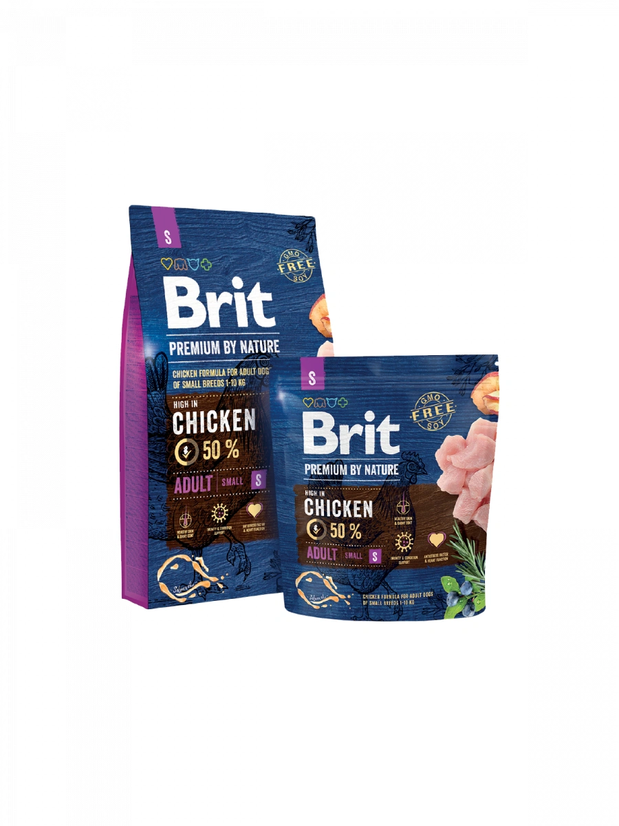 Brit Premium By Nature Adult S - 8kg
