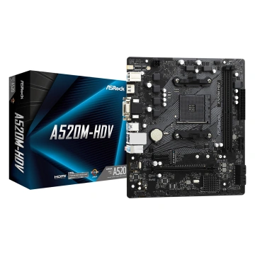 ASRock A520M-HDV - AMD A520