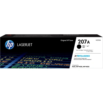 Toner HP 207A, 1 350 stran (W2210A) černý