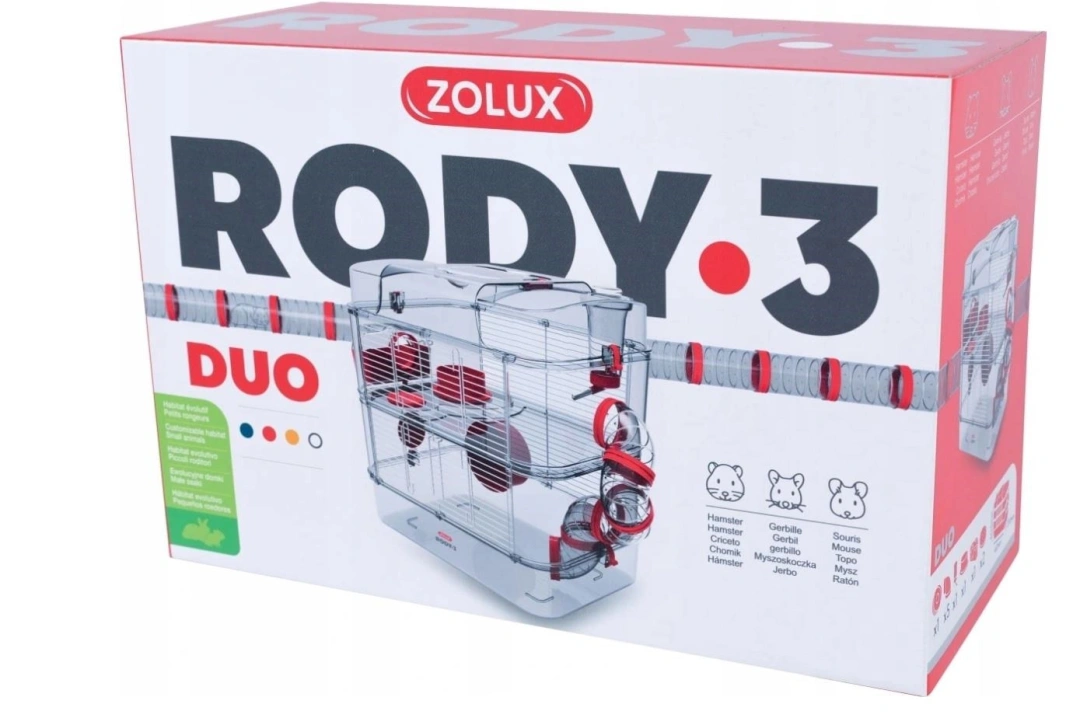 Zolux RODY3 DUO, red 