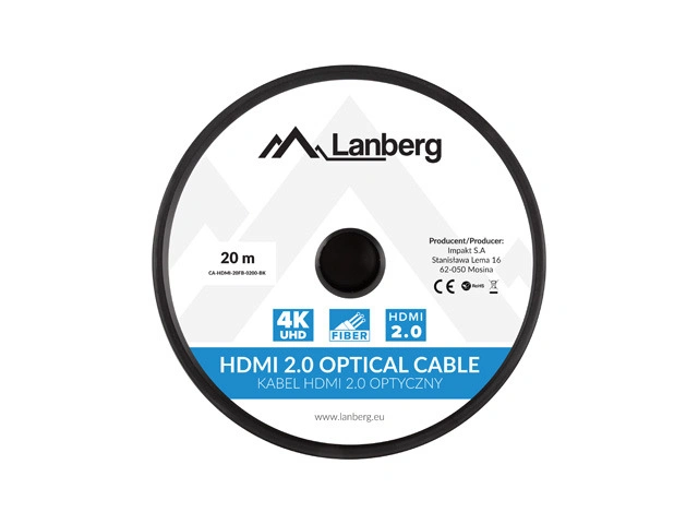 Lanberg CA-HDMI-20FB-0200-BK 