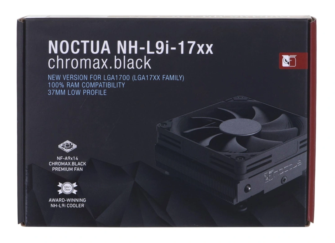 NOCTUA CPU COOLING NH-L9I-17XX CHROMAX BLACK