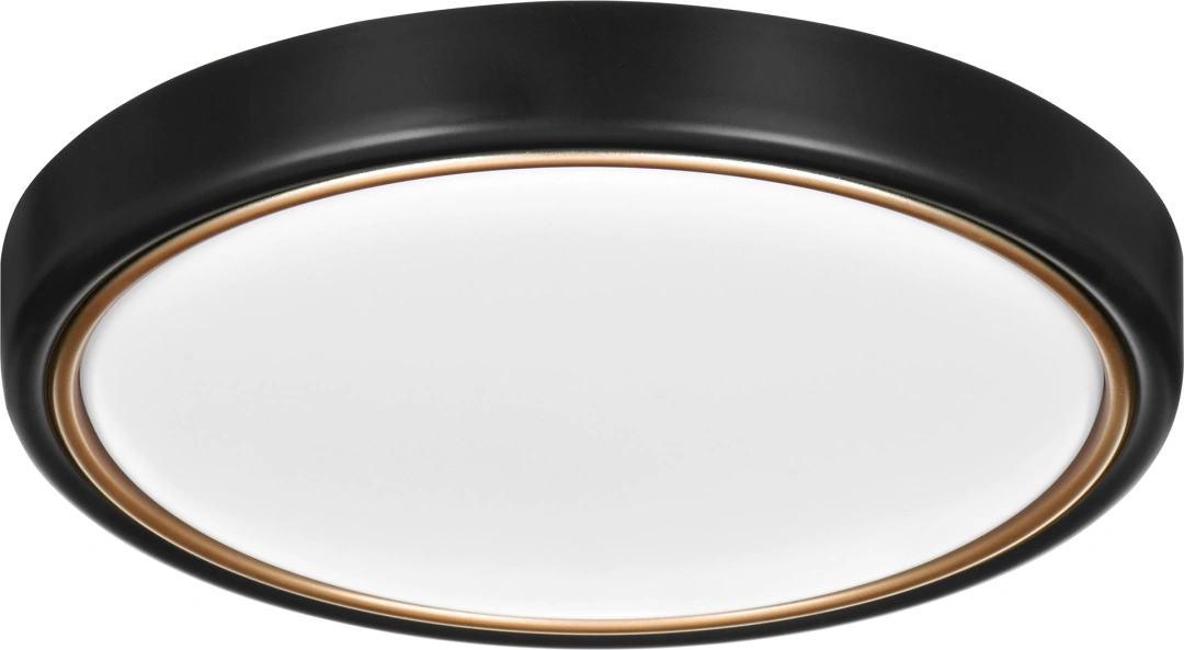 Activejet LED plafond VERDI Black/Gold 23W