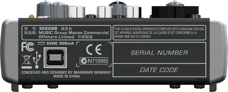 Behringer X302USB