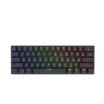 Savio Mechanical Keyboard BLACKOUT Blue Outemu black