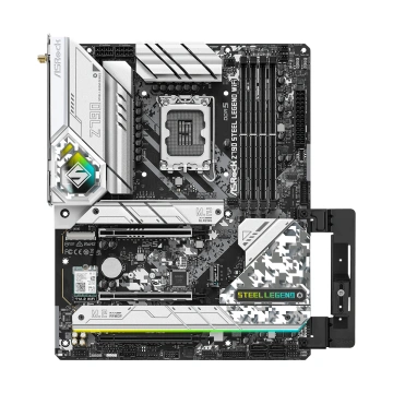 ASRock Z790 Steel Legend WiFi / Intel Z790 / LGA1700 / 4x DDR5 / 5x M.2 / HDMI / DP / USB-C / WiFi /