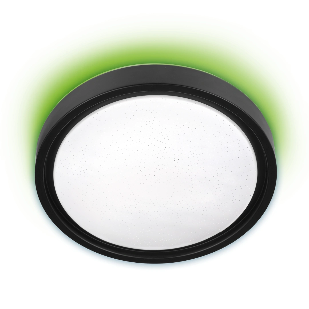 Activejet LED Plafond AJE-PANAMA RGB Black + dálkové ovládání