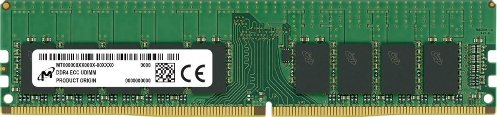 Micron ECC DDR4 32GB 3200MHz CL22 MTA18ASF4G72AZ-3G2R 