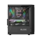 LOGIC PC skříň Atos ARGB MINI 1x USB 3.0, 2x USB 2.0 + audio, black, bez zdroje