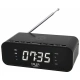 Adler radio alarmclock, wireless charger a FM