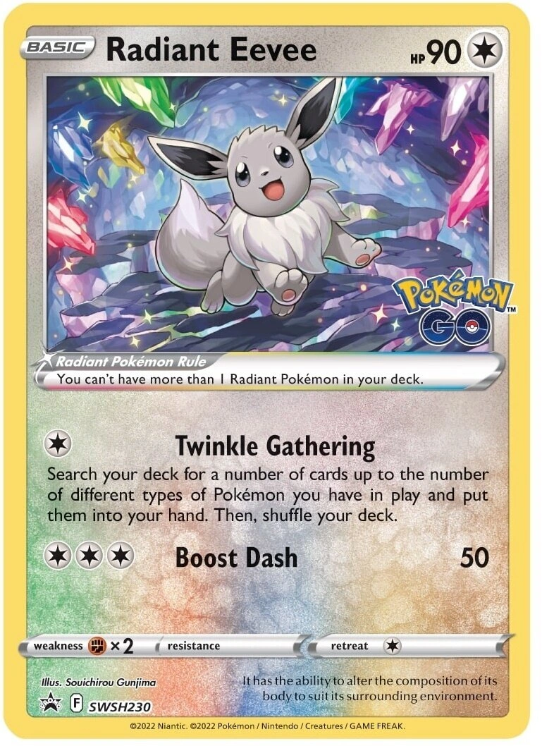 Pokémon TCG: Pokémon GO Premium Collection - Radiant Eevee