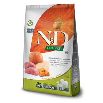 N&D Pumpkin DOG Adult M/L Boar & Apple 12 kg