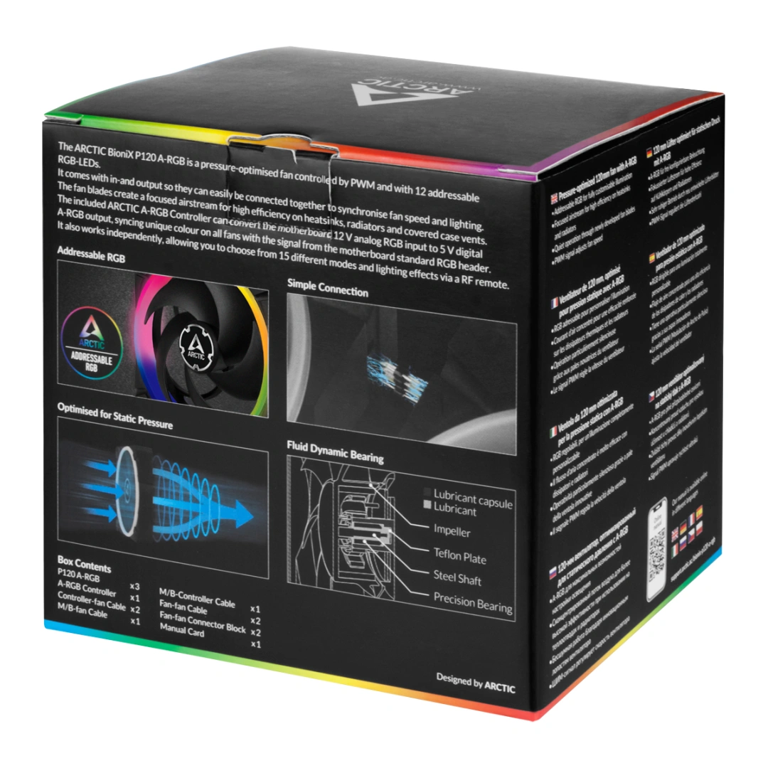 Arctic BioniX P120 - A-RGB Bundle