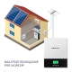 Qoltec Hybridní solární měnič 2KVA | 1,5 kW | 80A | MPPT | Sinusový měnič