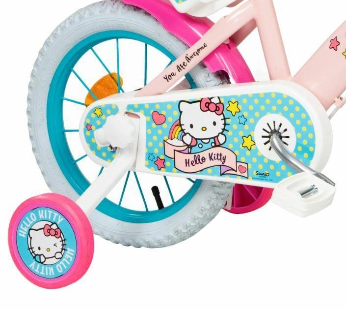 TWM Hello Kitty 14 palců 23,5 cm dětské kolo Světle růžová