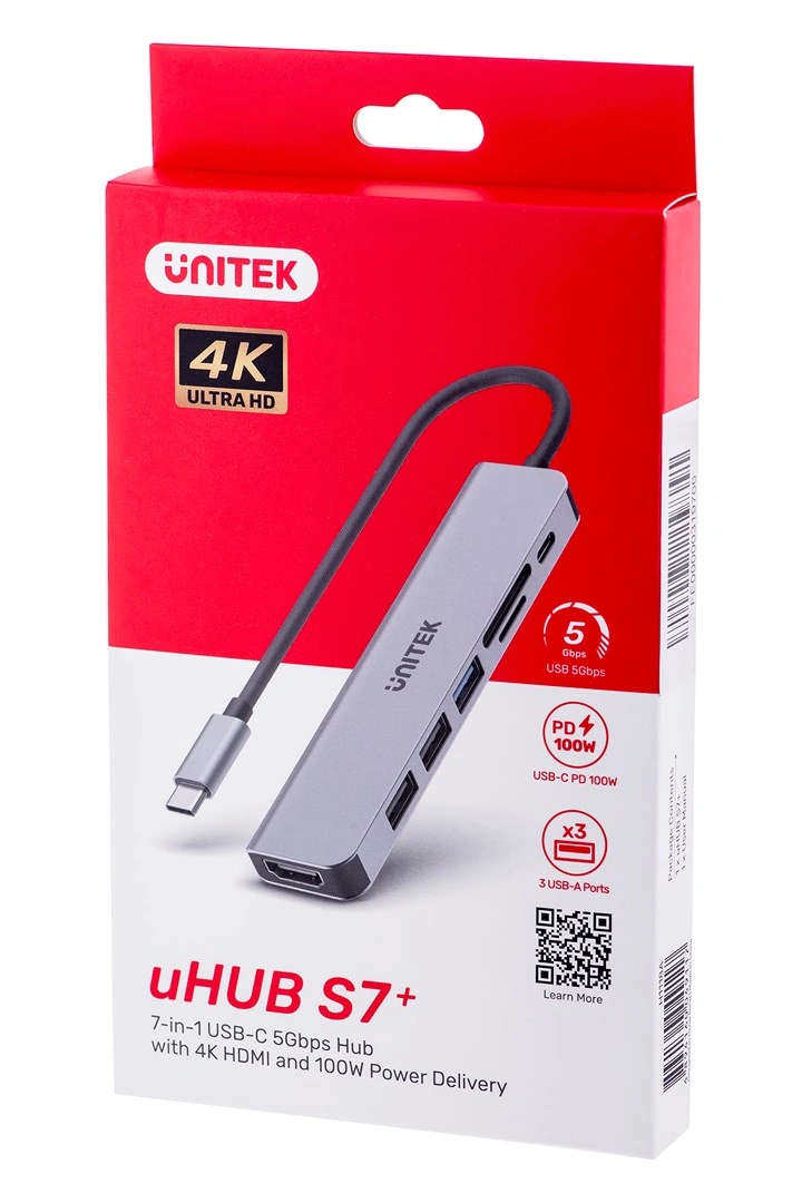 UNITEK HUB USB-C H1118A