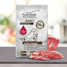 PLATINUM Iberico Greens - suché krmivo pro psy - 5 kg