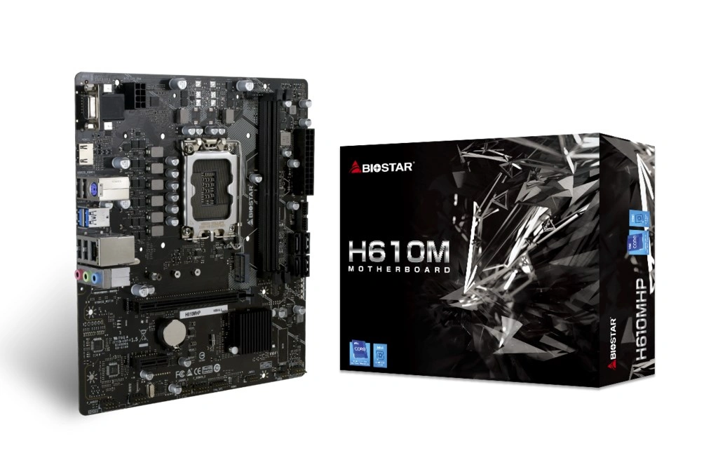 Biostar H610MHP základní deska Intel H610 LGA 1700 Micro ATX