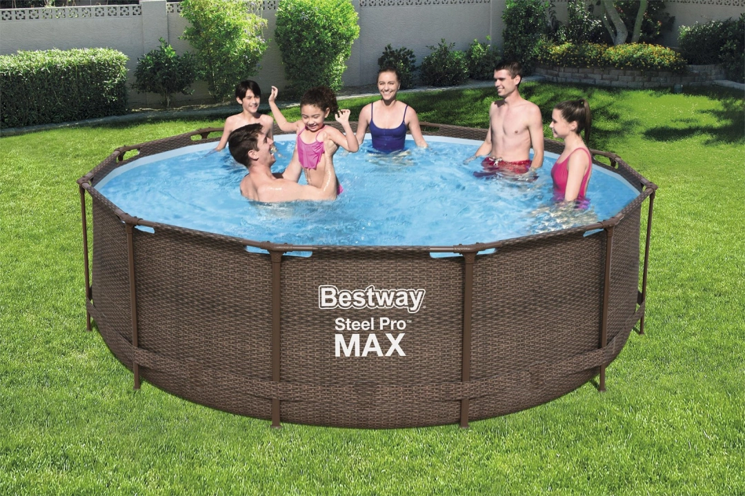 Bestway Bazén Steel Pro Max Rattan 3,66 x 1 m - 56709