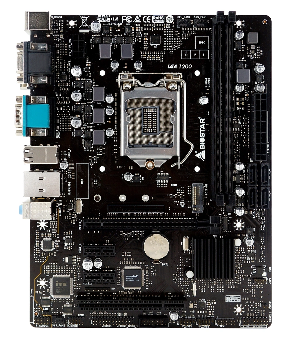 Biostar H410MHG Intel H410 LGA 1200 Micro ATX