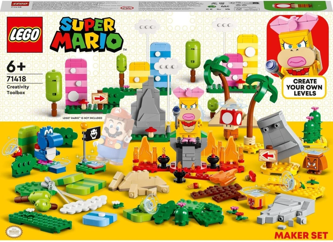 LEGO Super Mario™ 71418 Tvořivý box - set pro tvůrce